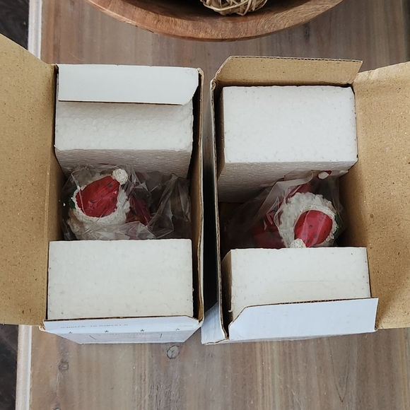 🎅 Christmas “Surfing with Santa” Stocking Holder Figurine Set – Preowned, Great - Picture 9 of 16